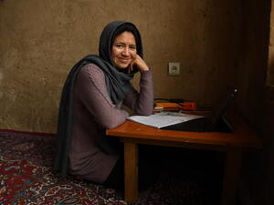 Afghanistan. Born in exile, young returnee excels on DAFI programme