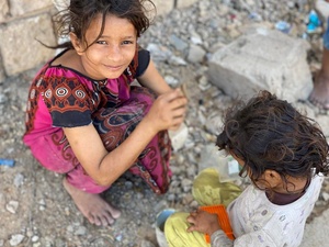 Yemen. Displaced by conflict