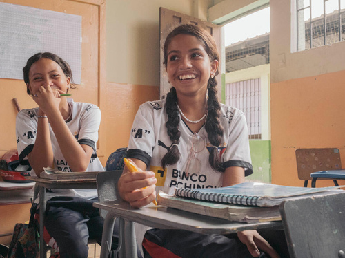 Ecuador. Refugee children and youth find hope in inclusive schools nationwide.