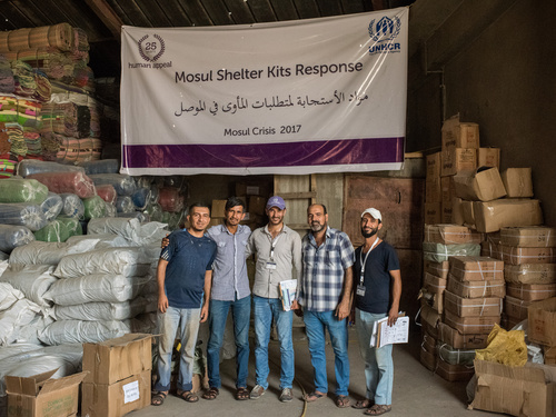 Iraq. Residents return to the rubble of Mosul to rebuild