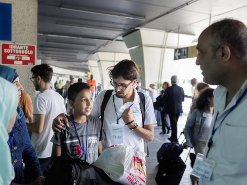 Italy. Humanitarian Corridors programme nominated for UNHCR's Nansen Award