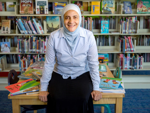 Jordan. Children's reading advocate wins Nansen Middle East regional prize