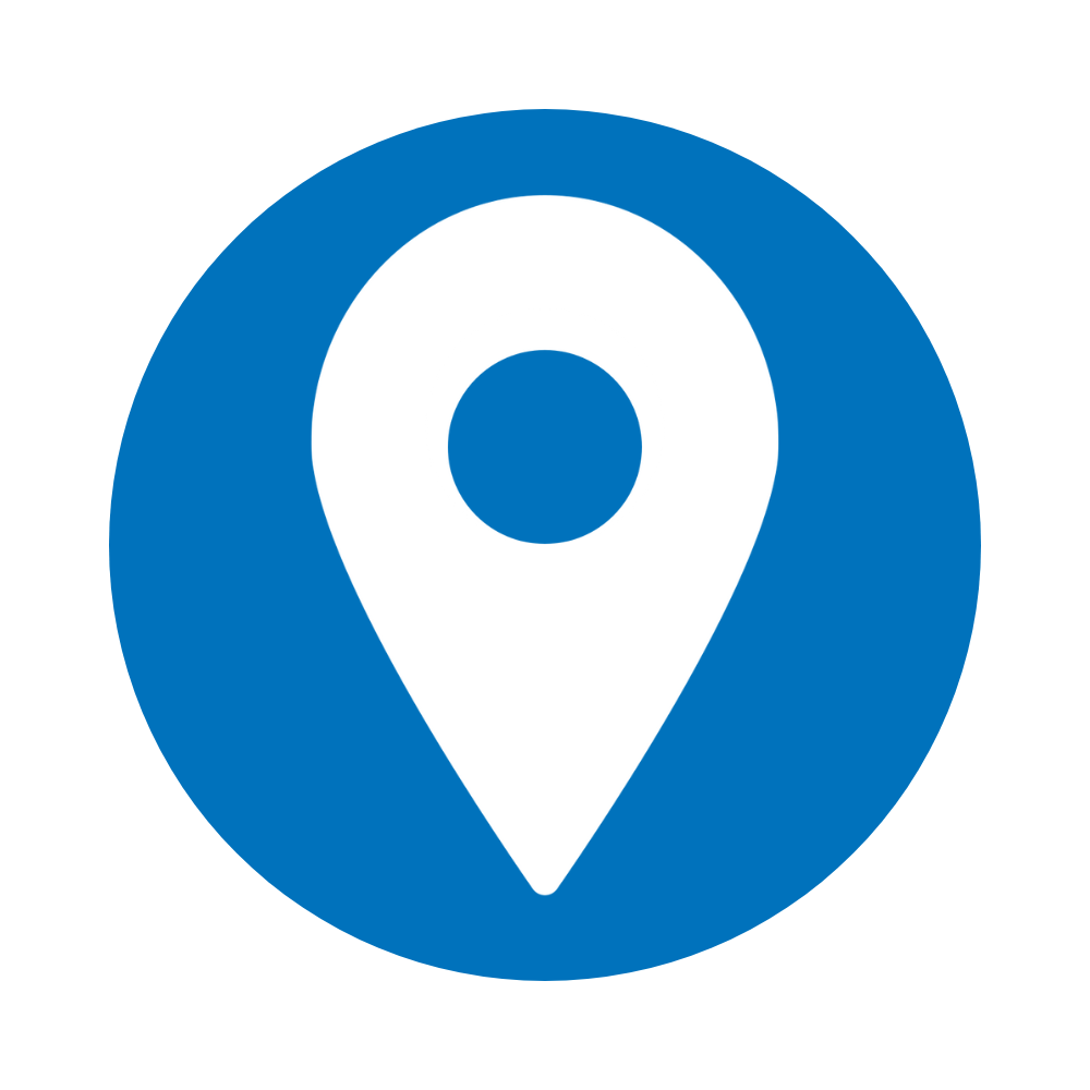 An icon of a map pin 