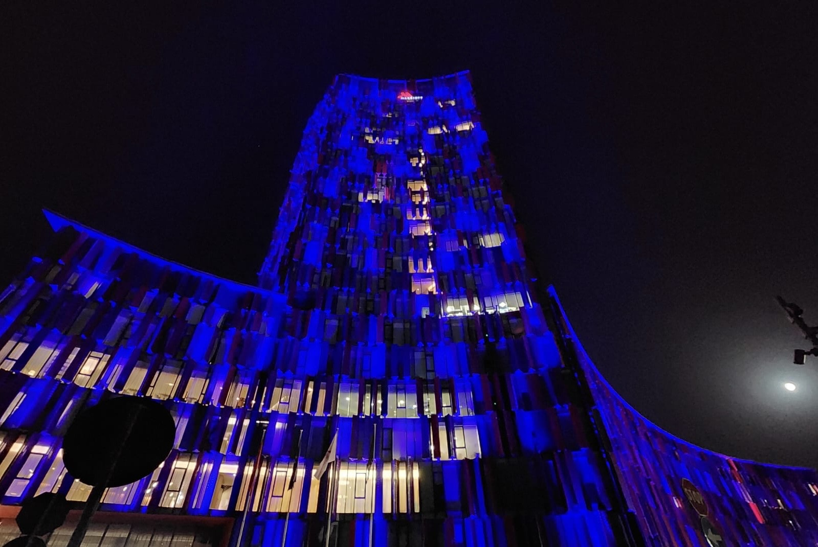 Air Albania Stadium - Tirana, Albania in Blue