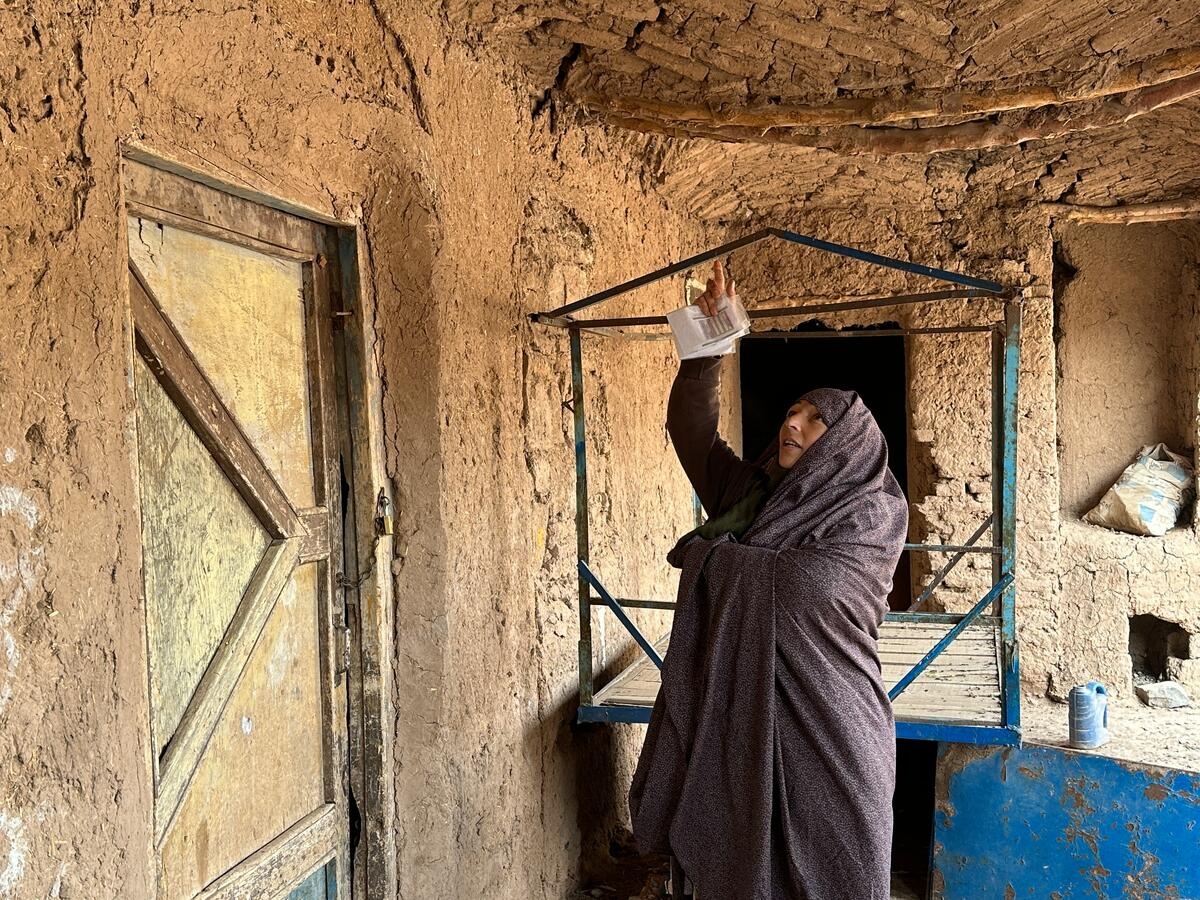 UNHCR, partners, step up assistance to families affected by a series of earthquakes in Herat, western Afghanistan