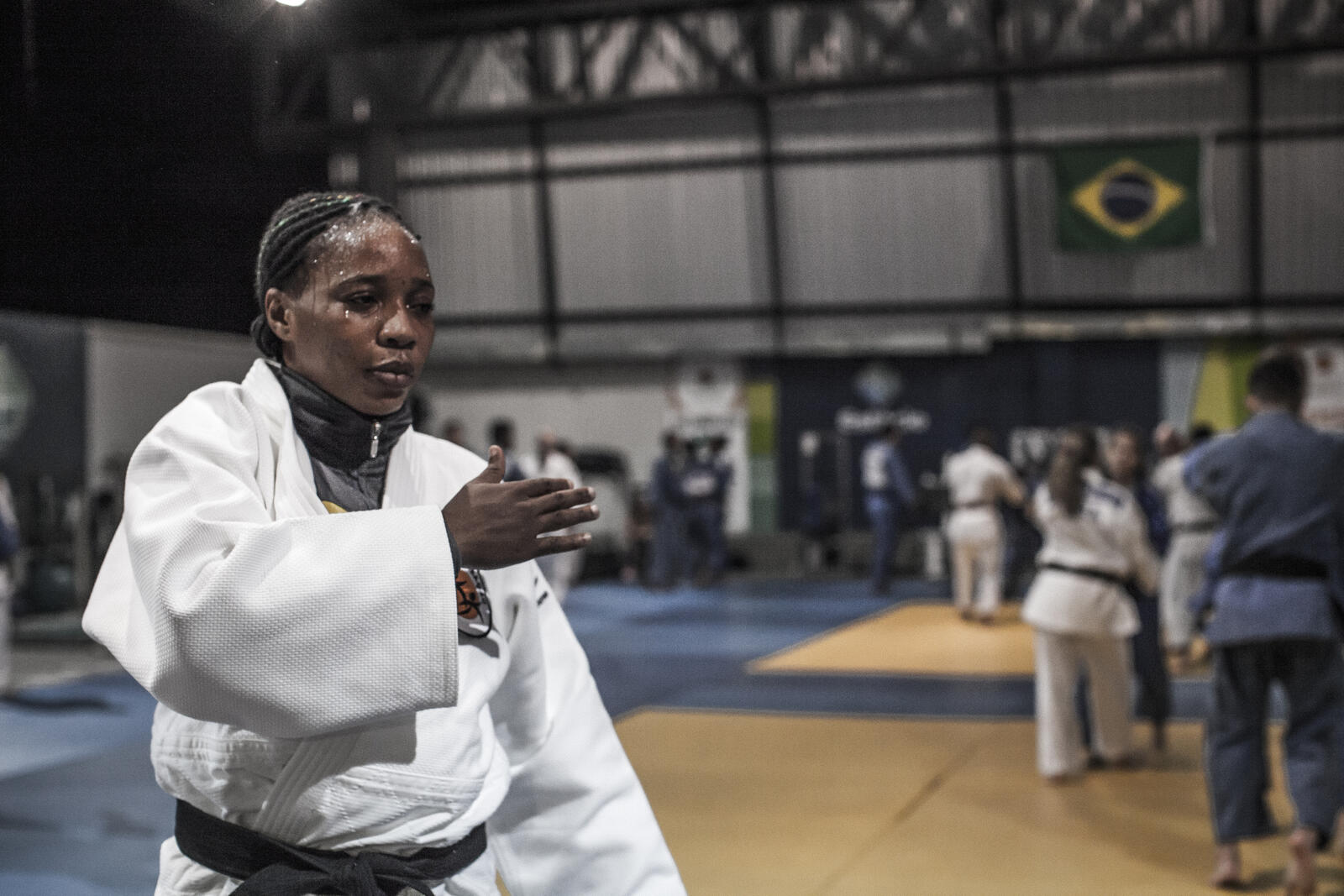 Brazil. Refugee Olympic Team training to compete in Rio