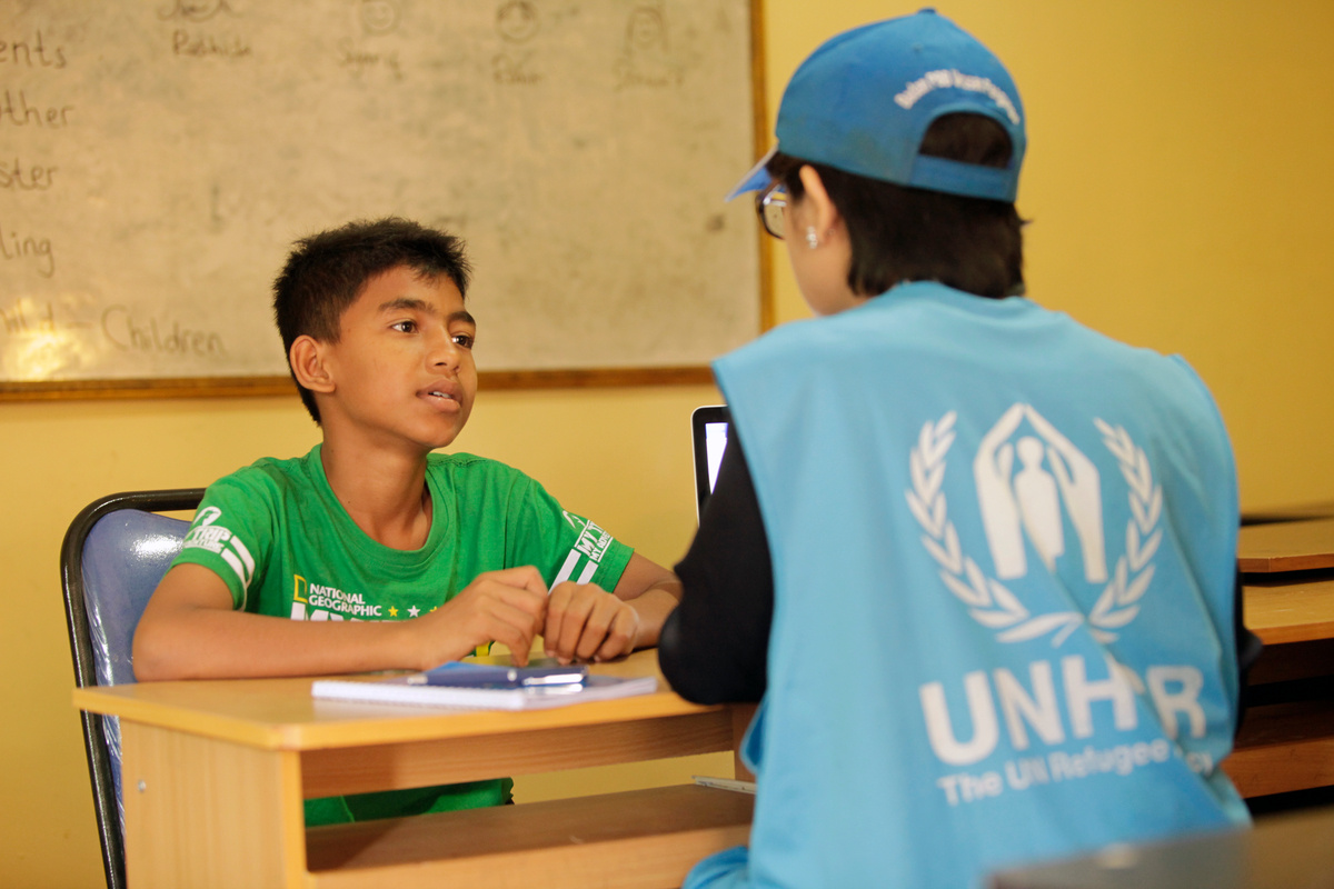 Indonesia. Rohingya siblings split by tragedy