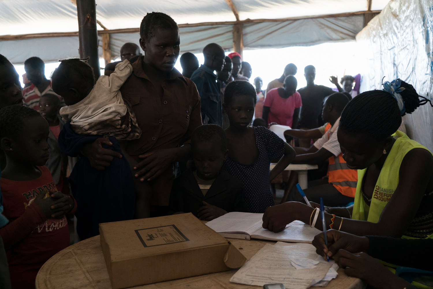 Uganda. South Sudan emergency