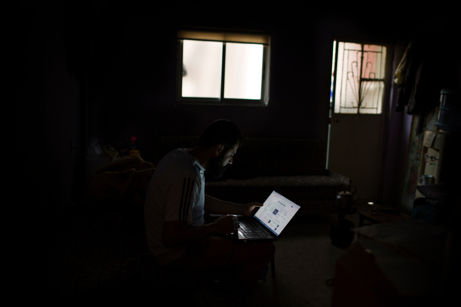 Lebanon. A day in the life of a Syrian refugee student