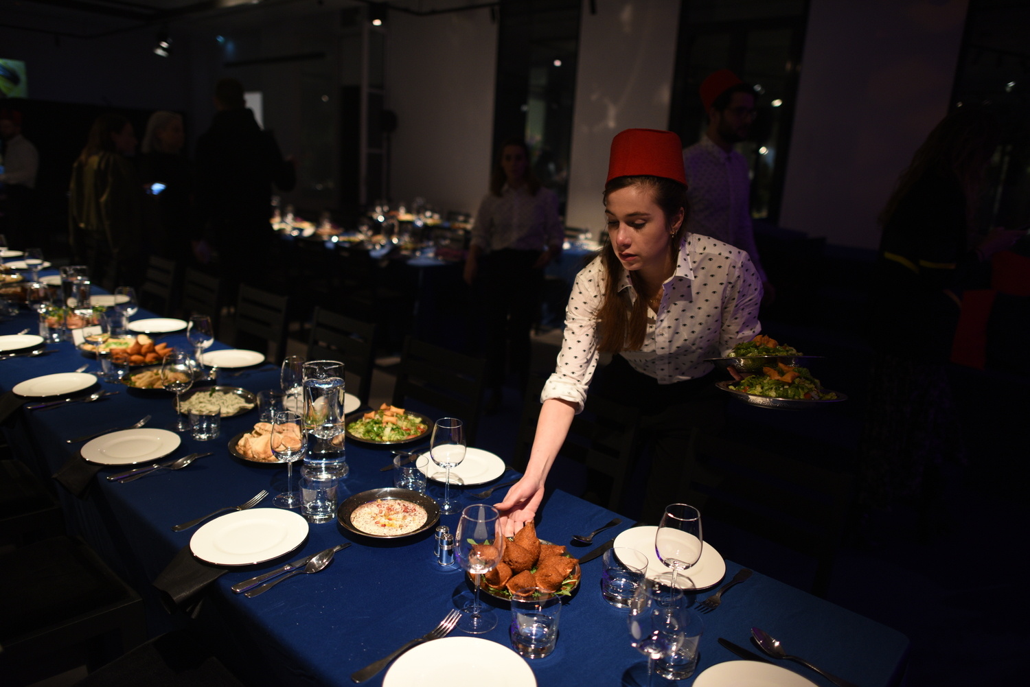 France. Syrian refugee chef cooks Paris Fashion Week