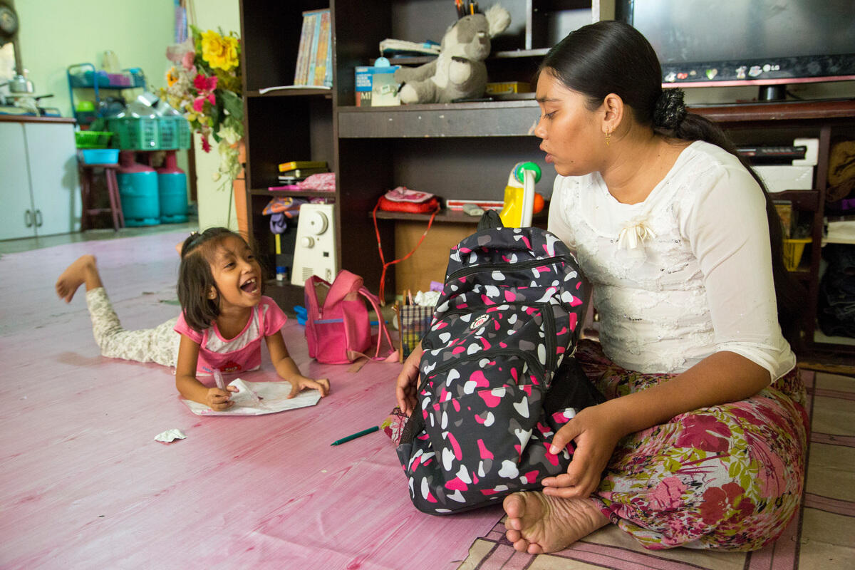 Malaysia. Rohingya refugee education