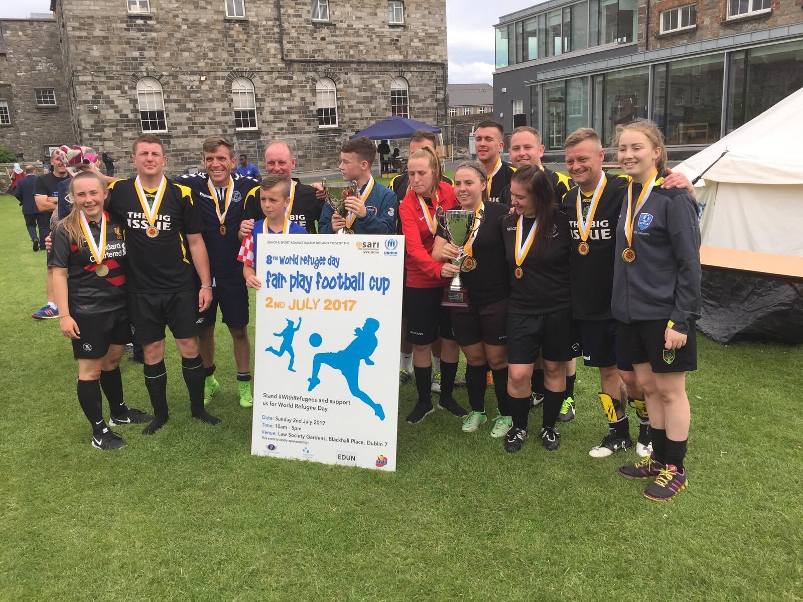 2017 Fair Play Cup Winners Street League and St Mary's FC