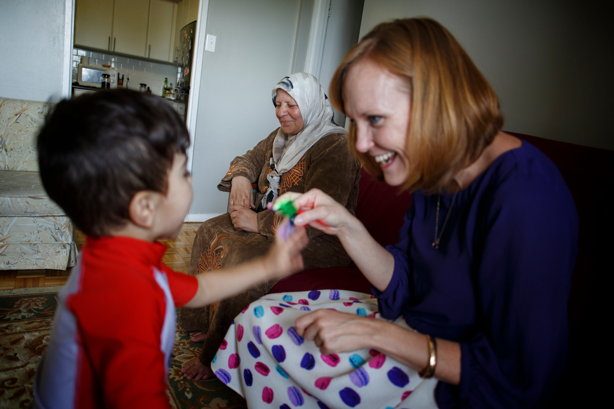 Former Syrian wresting champion ready for second round