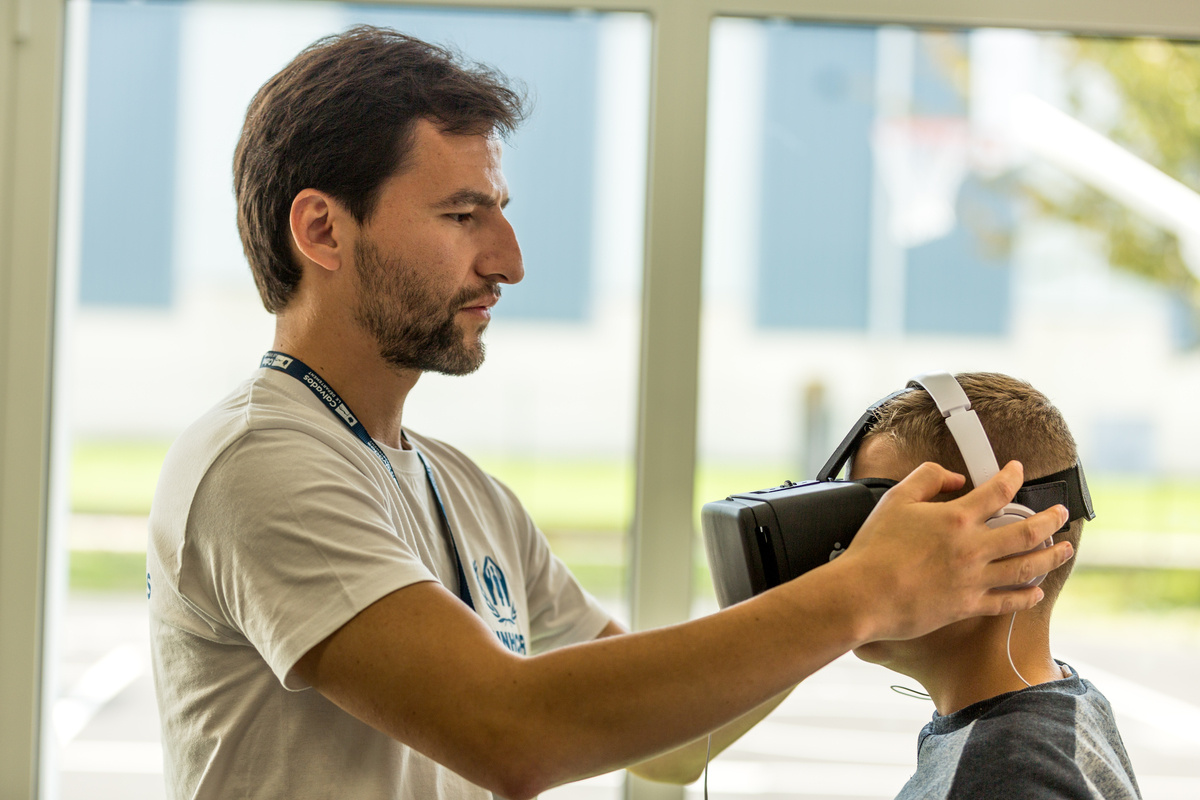 France. The Refugee Food Festival in Calvados