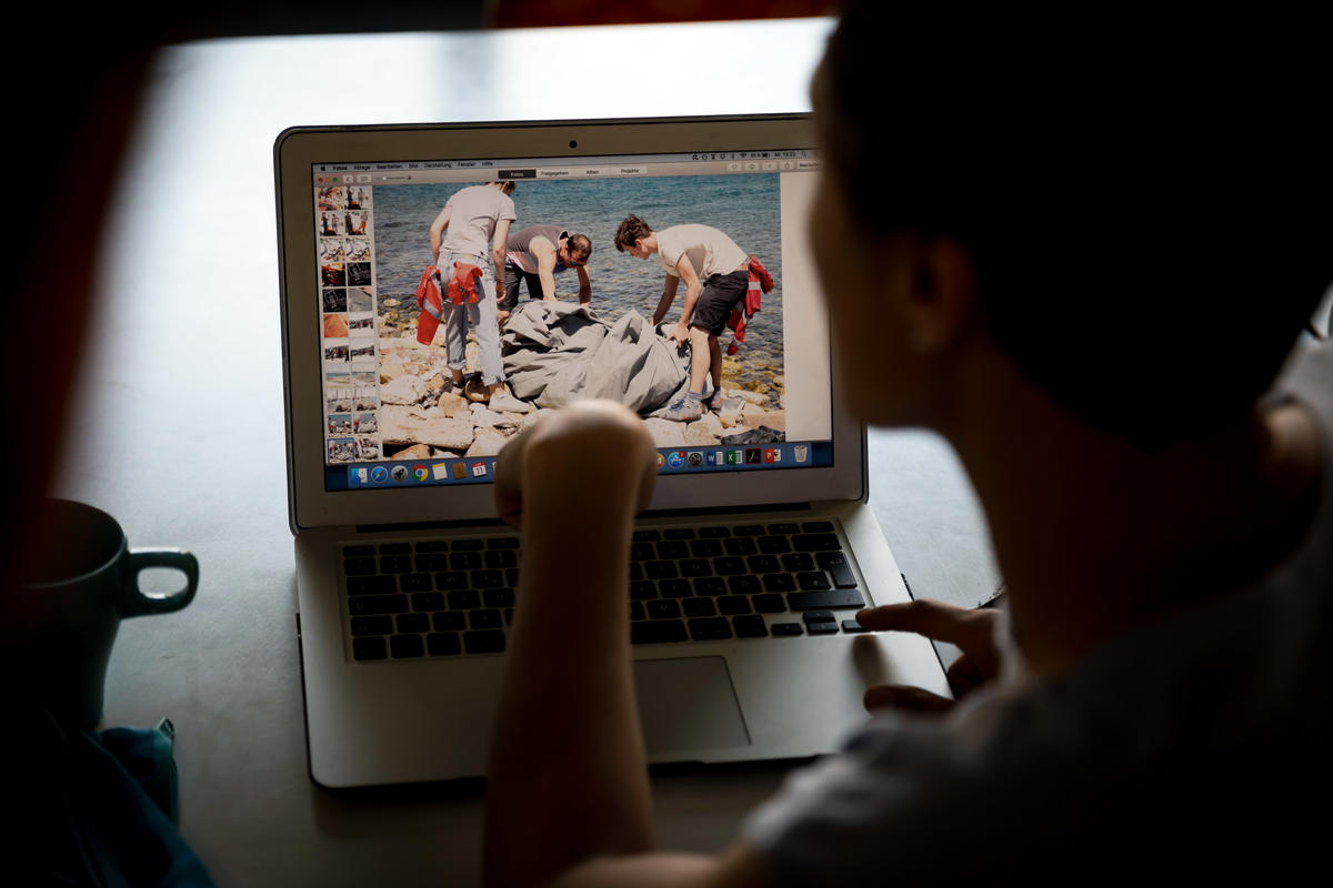 Germany. A non-profit initiative is employing newcomers to upcycle broken refugee boats into thought-provoking products.