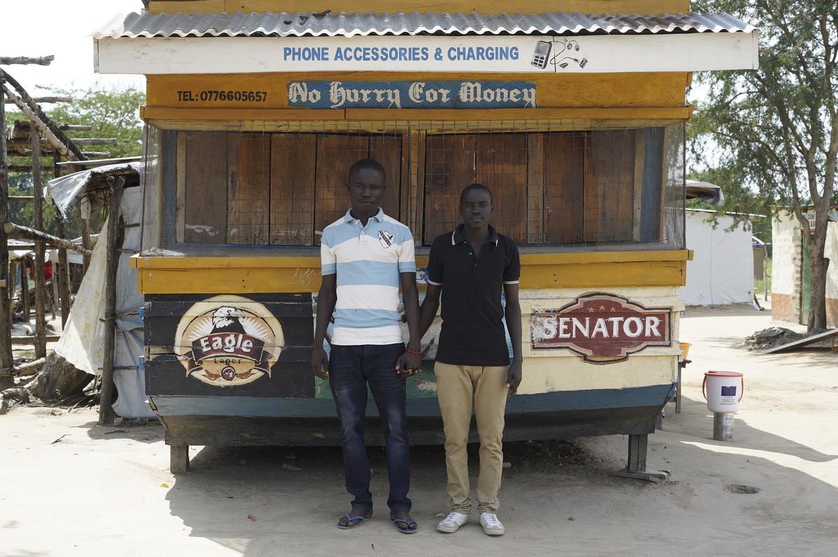 Uganda. CTEN (Community Technology Empowerment Network) is a group of refugee youth that runs community centres in Eden zone, Rhino settlements. The project is supported by UNHCR.