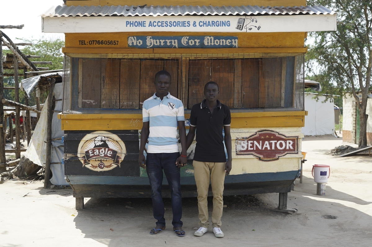 Uganda. CTEN (Community Technology Empowerment Network) is a group of refugee youth that runs community centres in Eden zone, Rhino settlements. The project is supported by UNHCR.