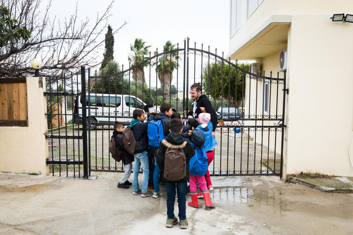 Greece. Non-formal schooling helps keep refugee education afloat in Kos Island