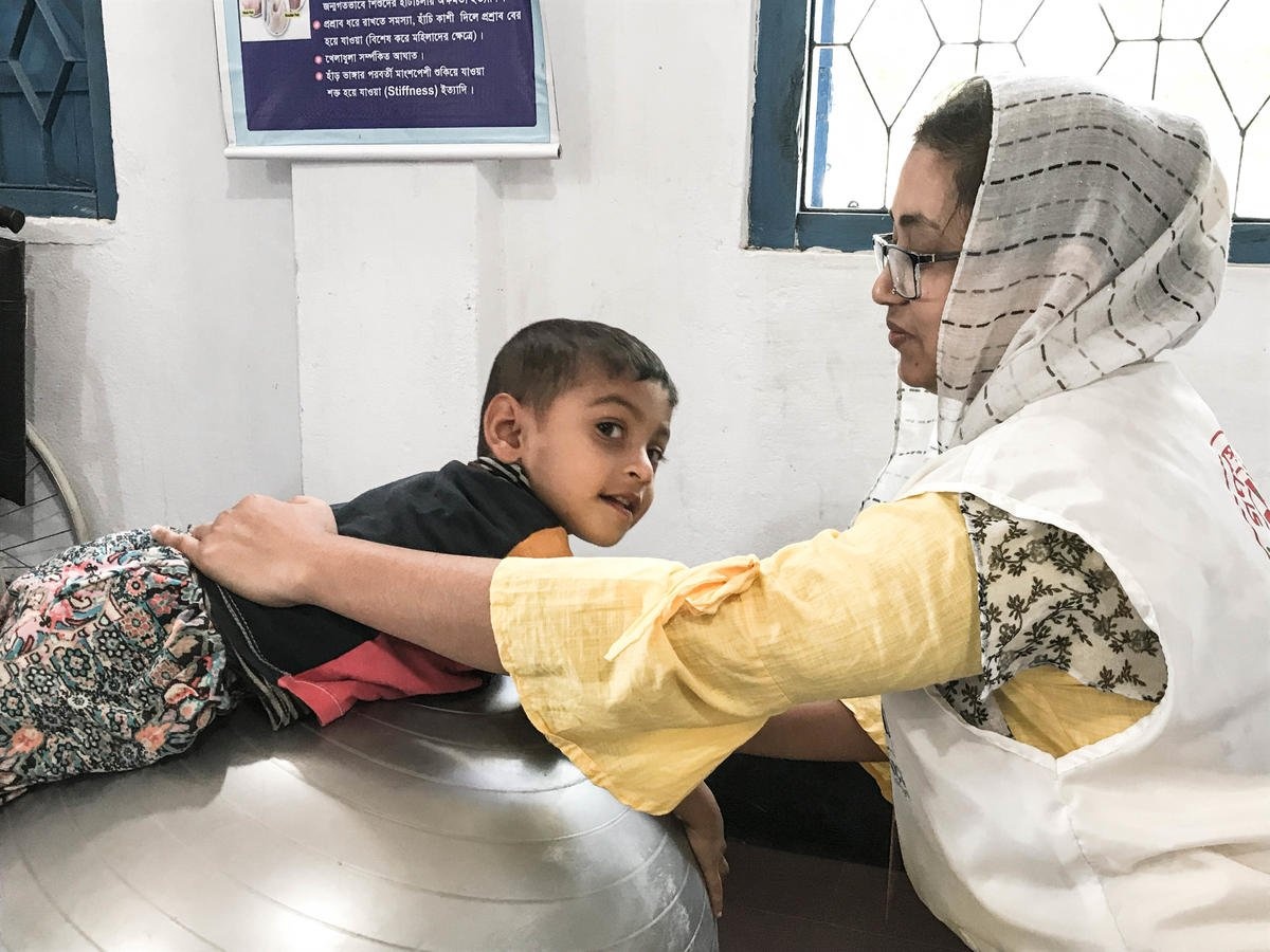 Bangladesh. Physio clinic part of multi-million dollar aid plan for Rohingya camps