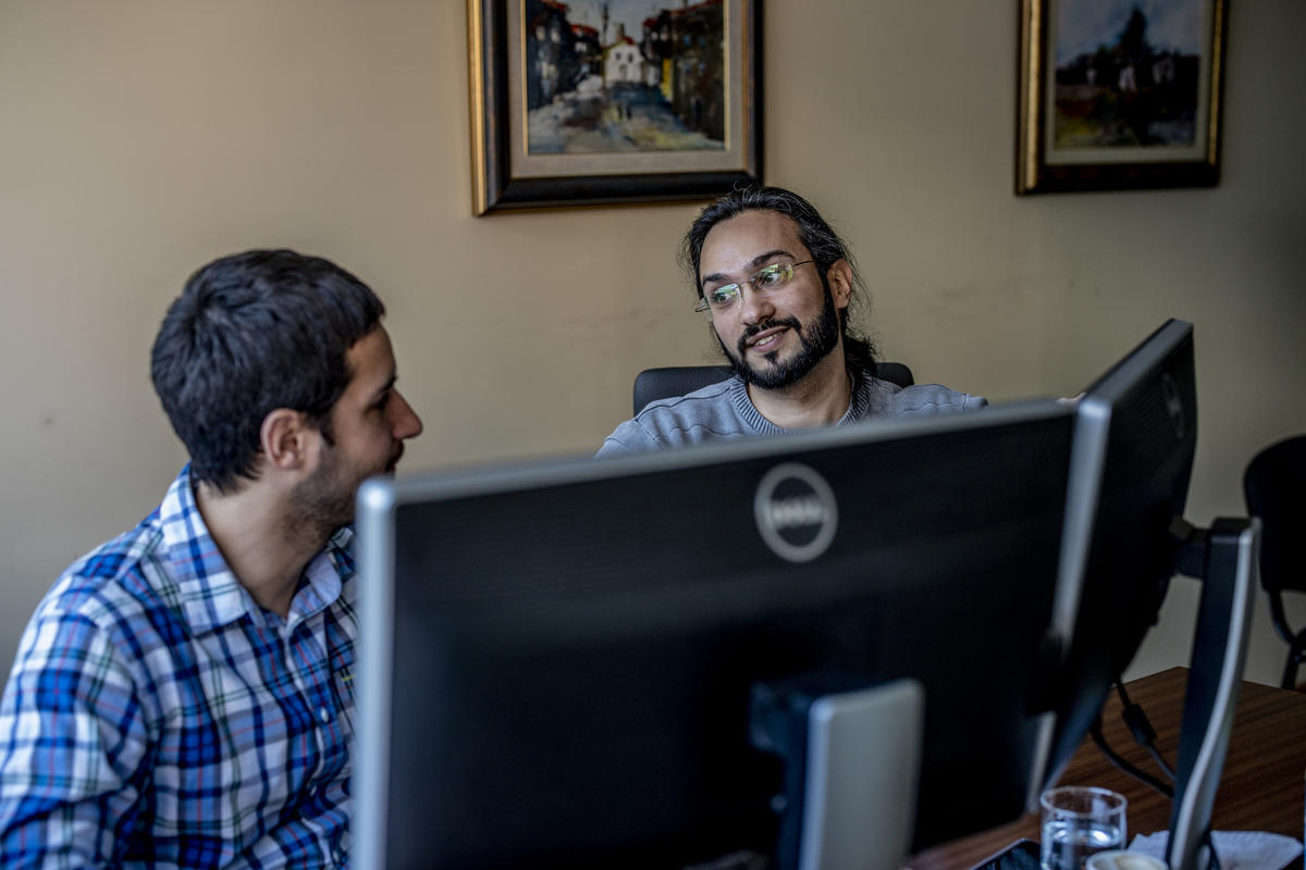 Serbia. Syrian Refugee Finding Love and Employment