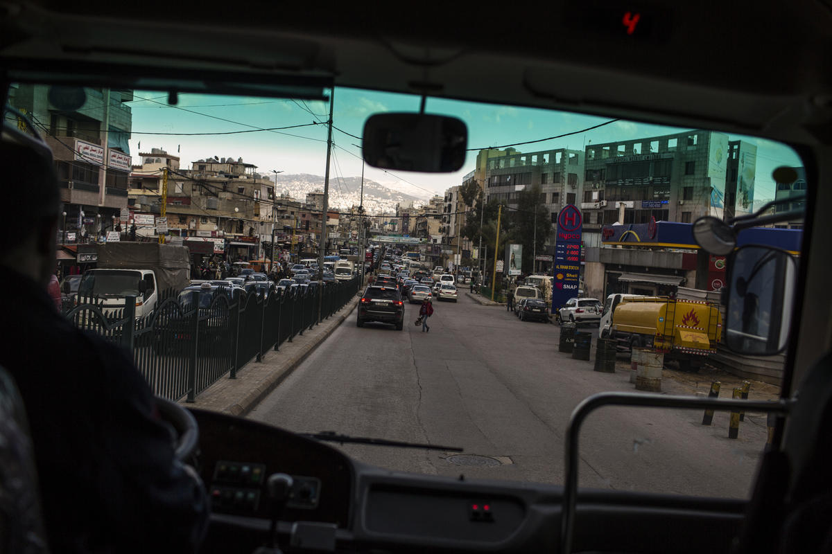 Lebanon. The Fun Bus: fight against child labor