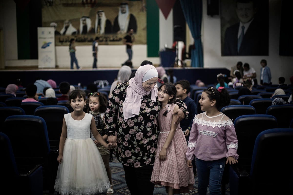 Jordan. 'Mother of Syrians' nominated for UNHCR's Nansen Award