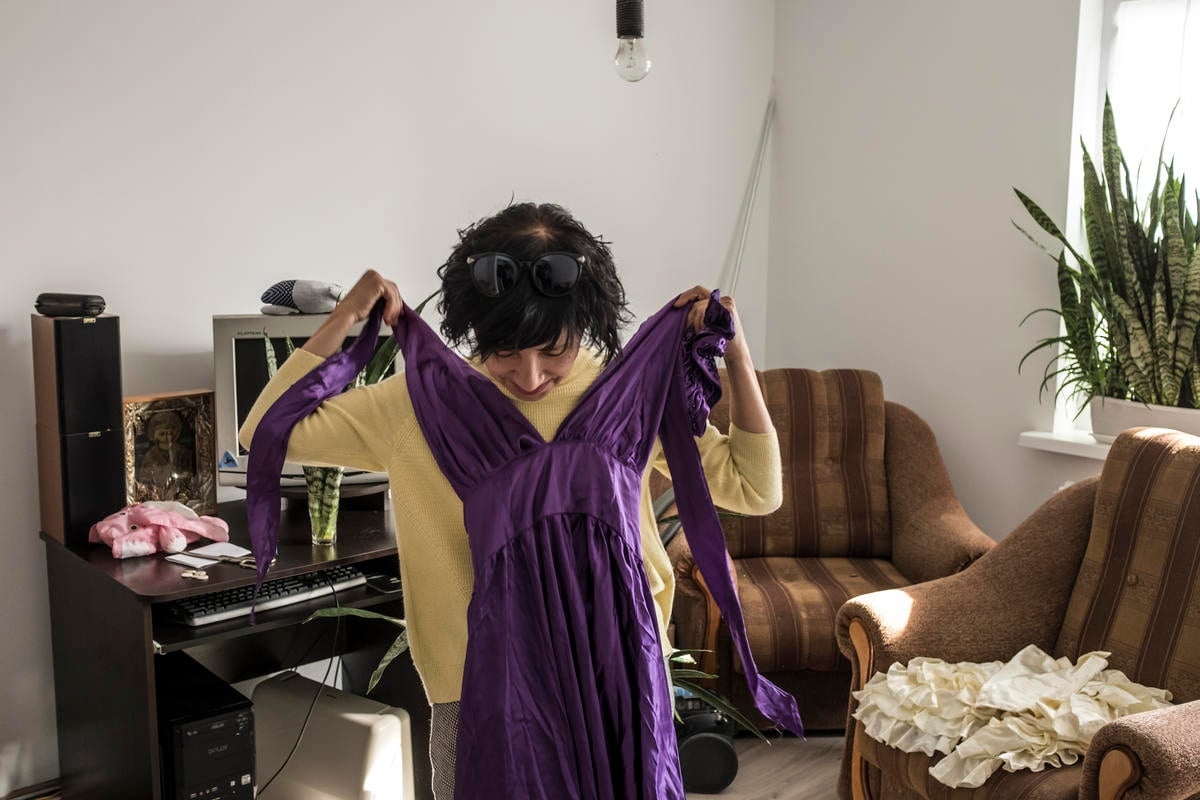 Ukraine. People living in the contact zone are getting psychological assistance to cope with mental distress due to violence