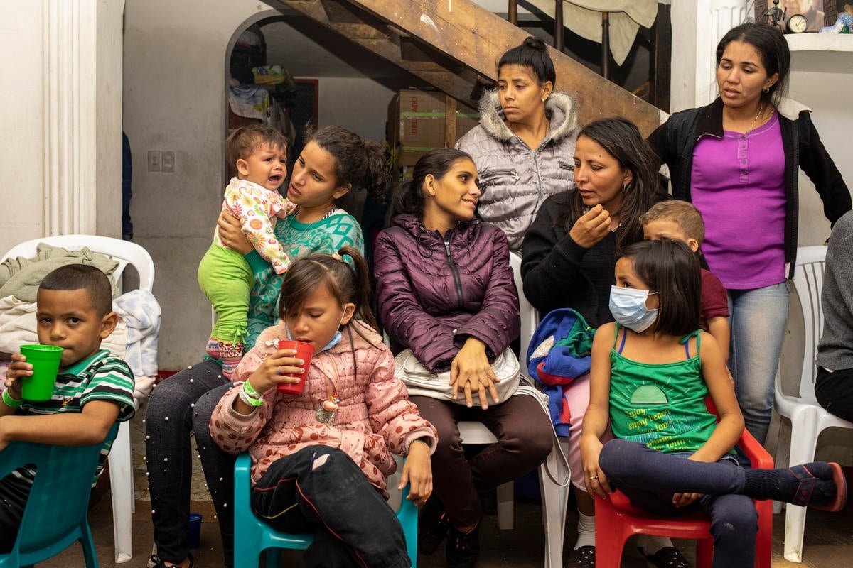 Colombia. Good Samaritan opens her home to Venezuelans in need