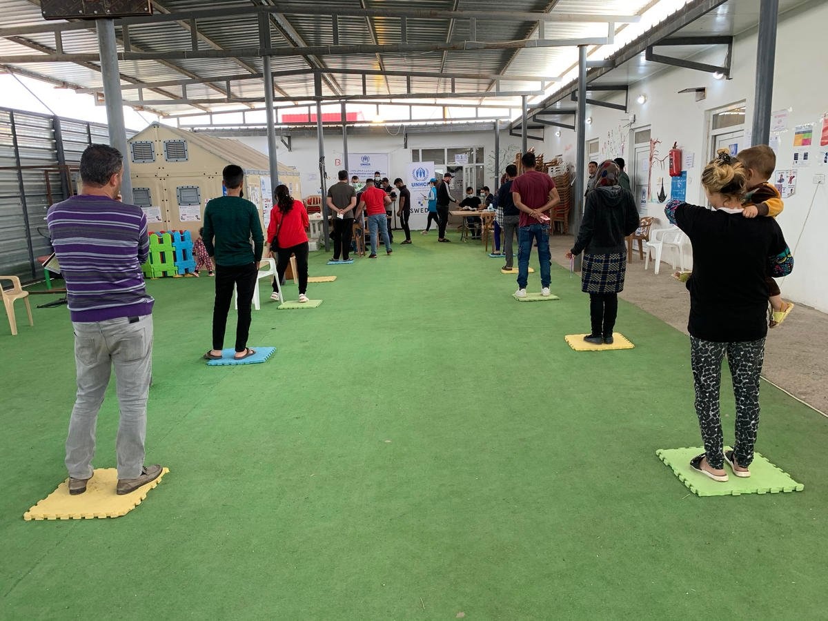 Iraq. Cash assistance provides relief to refugees impacted by COVID-19 lockdown