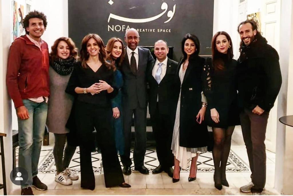 UNHCR UN Refugee Agency, The Middle East and North Africa Civil Society Network for Displacement (MENA CSND): Participants of the Regional Roundtable on the Role of Art and Culture in Addressing Displacement posing for a picture 