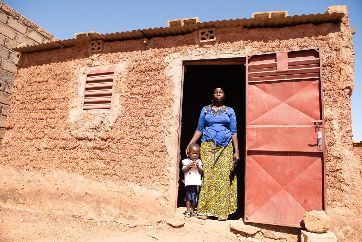 Burkina Faso. Internally displaced families struggling to survive