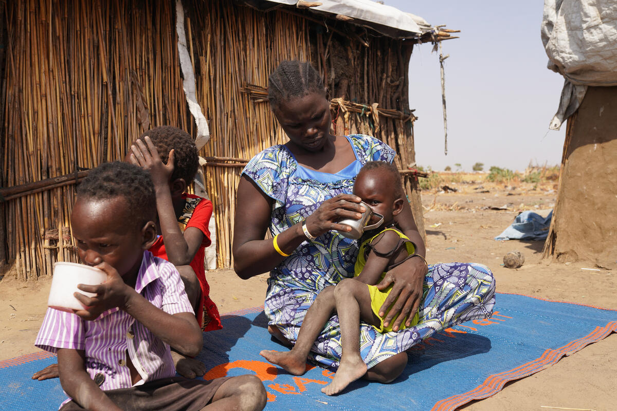 South Sudan. High Commissioner visits returnees in Unity State