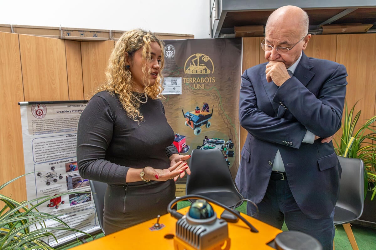 Peru. Yuliveth paves the way for women in engineering studies