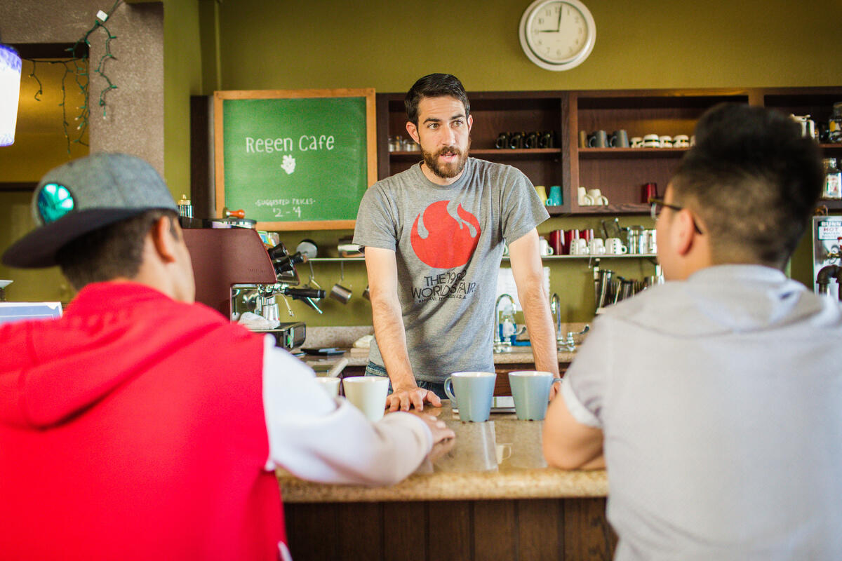 California coffee project gives refugees grounds for hope