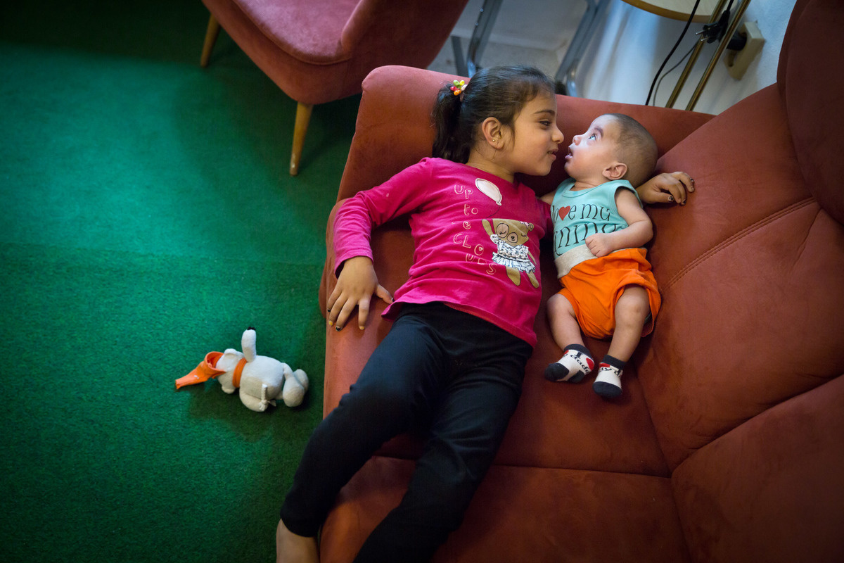 Germany. Safe haven after hellish journey for Syrian family