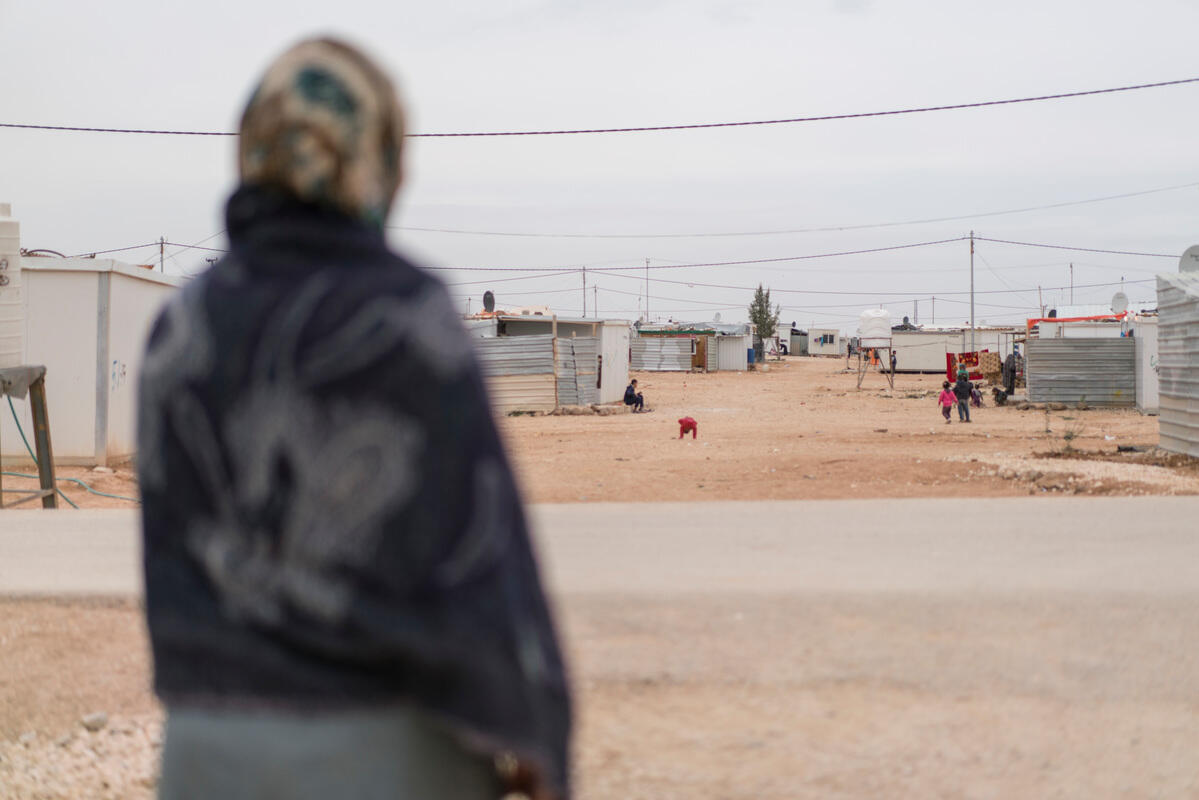 Jordan.  Mental health program in Za'atari refugee camp
