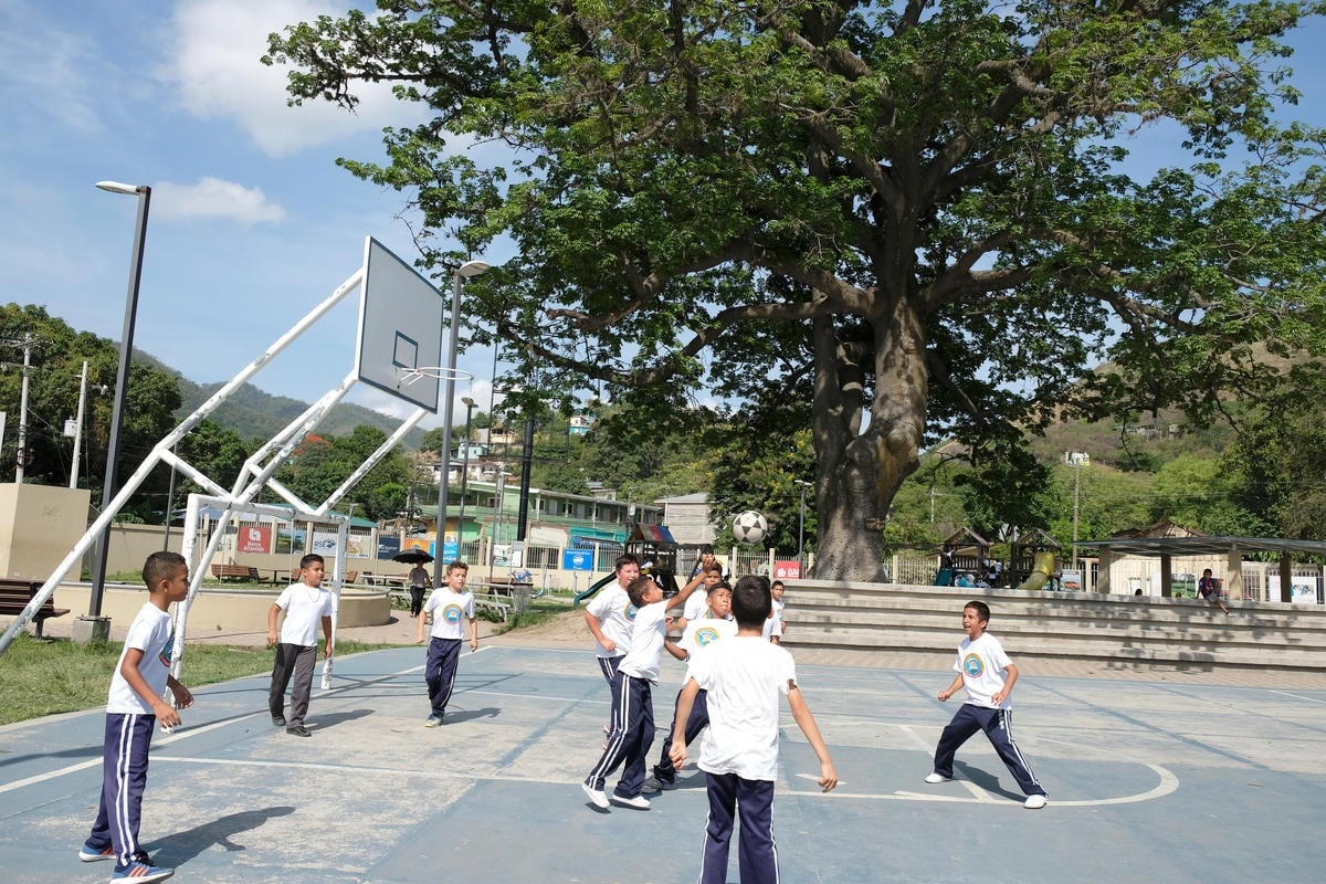 Honduras. Visit to Santisima Trinidad of Chamelecón parish in San Pedro Sula