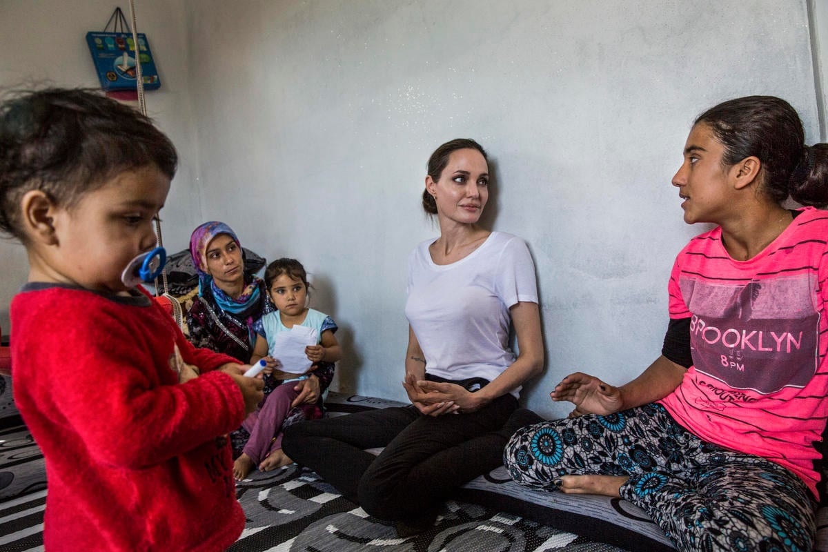 Iraq. Special Envoy visit to Domiz Refugee camp