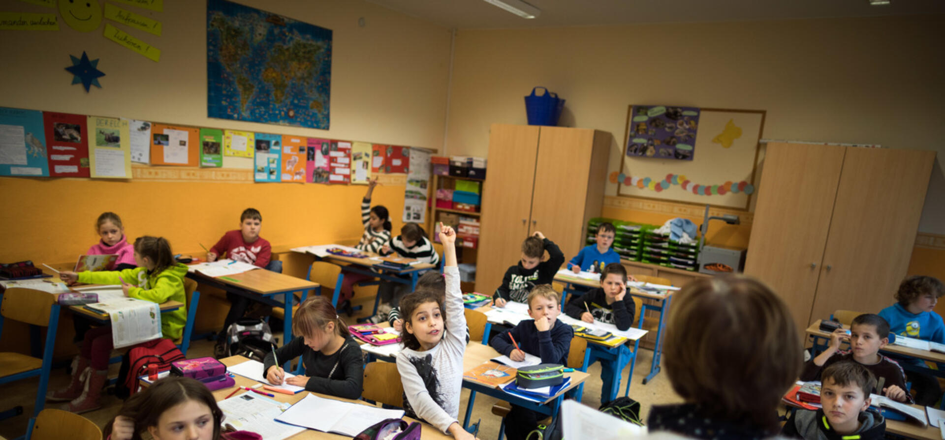 Germany. A Syrian family fled the war and started successfully a new life in a tiny village on the German-Polish border.