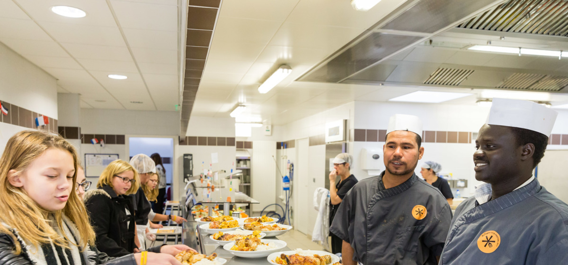 France. The Refugee Food Festival in Calvados