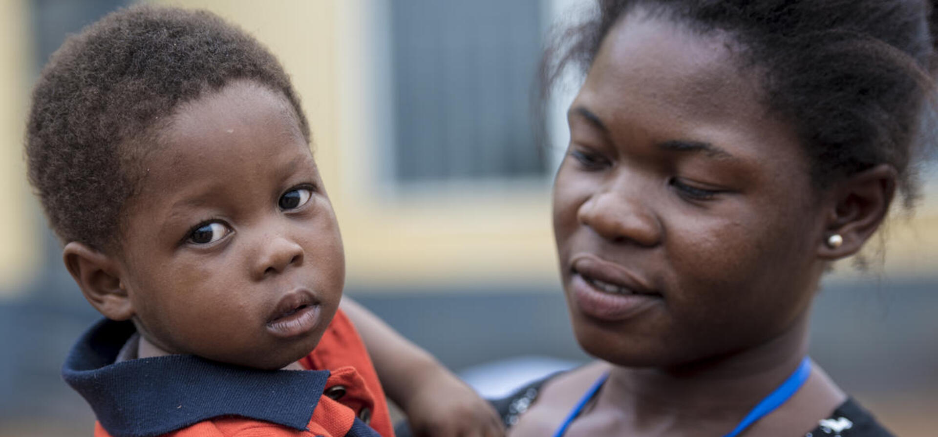 Nigeria. Cameroonian refugees relocated to Adagom settlement