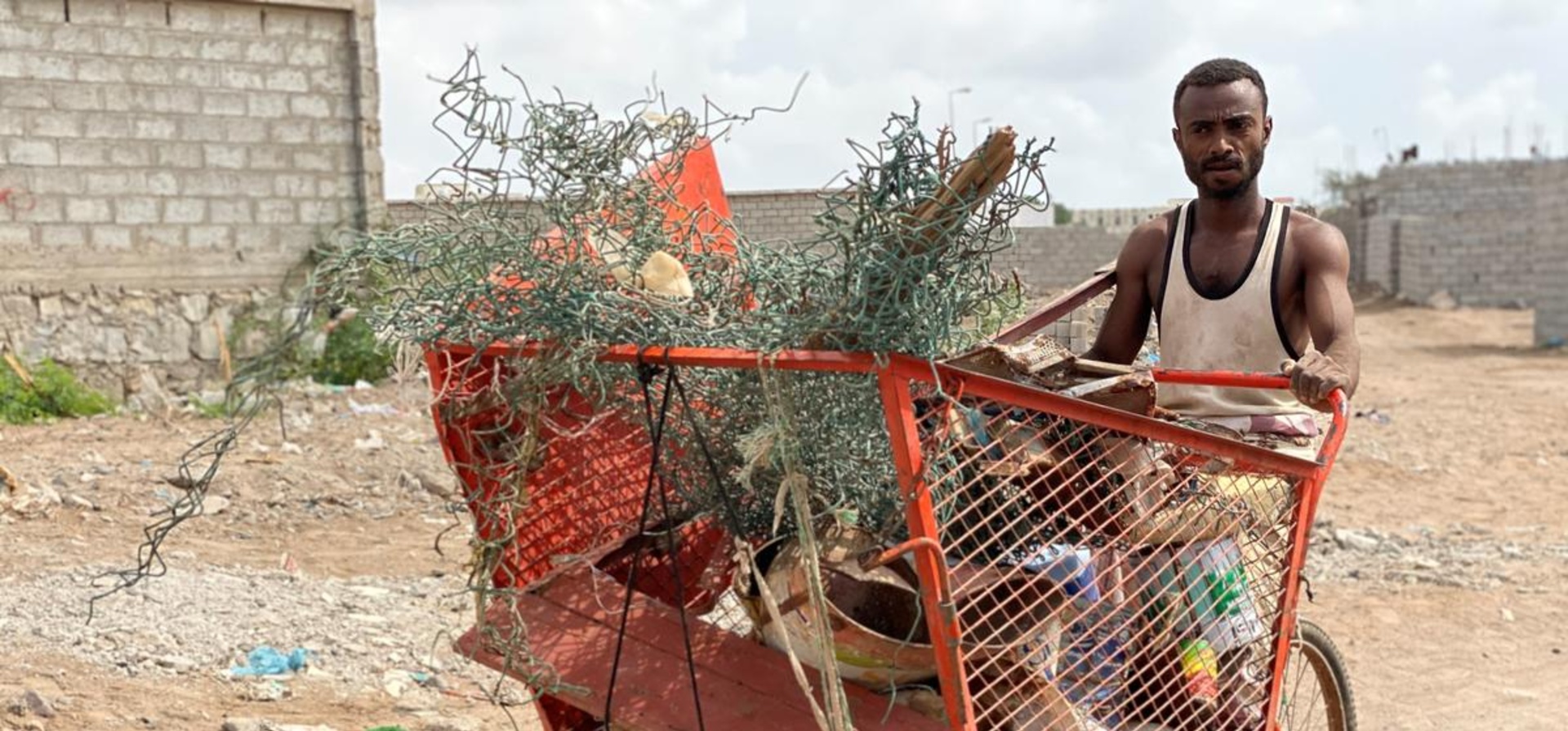 Yemen. Supporting recyclable waste collectors in Aden