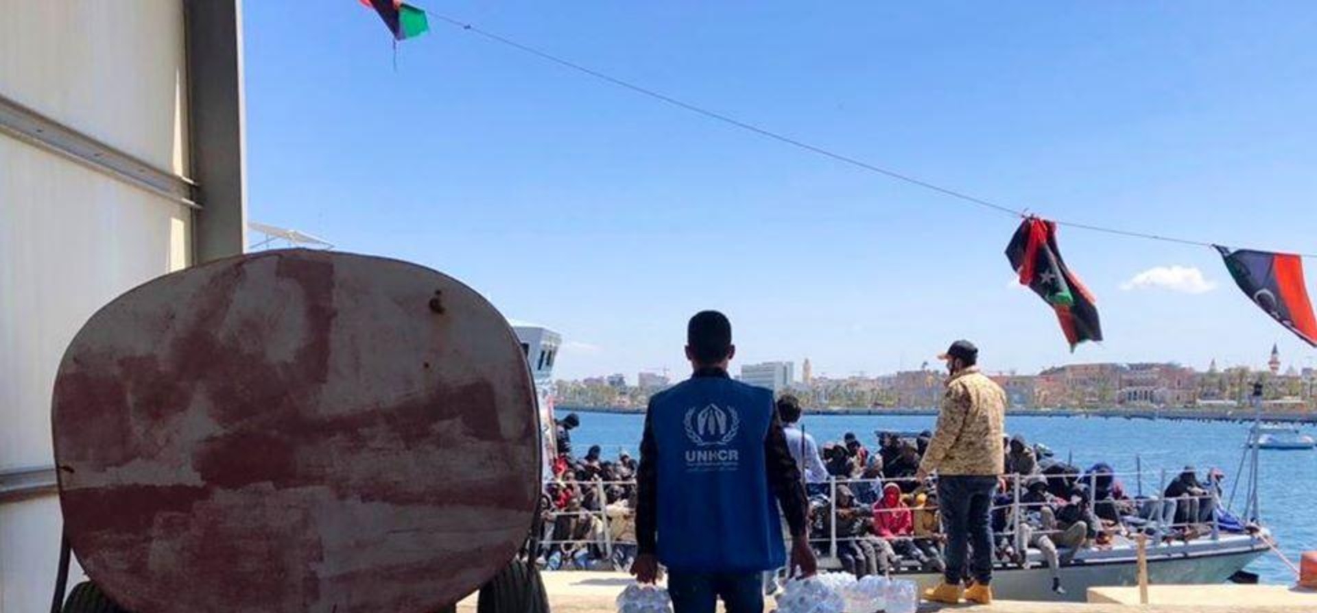 Libya. Assistance for refugees and migrants intercepted at sea