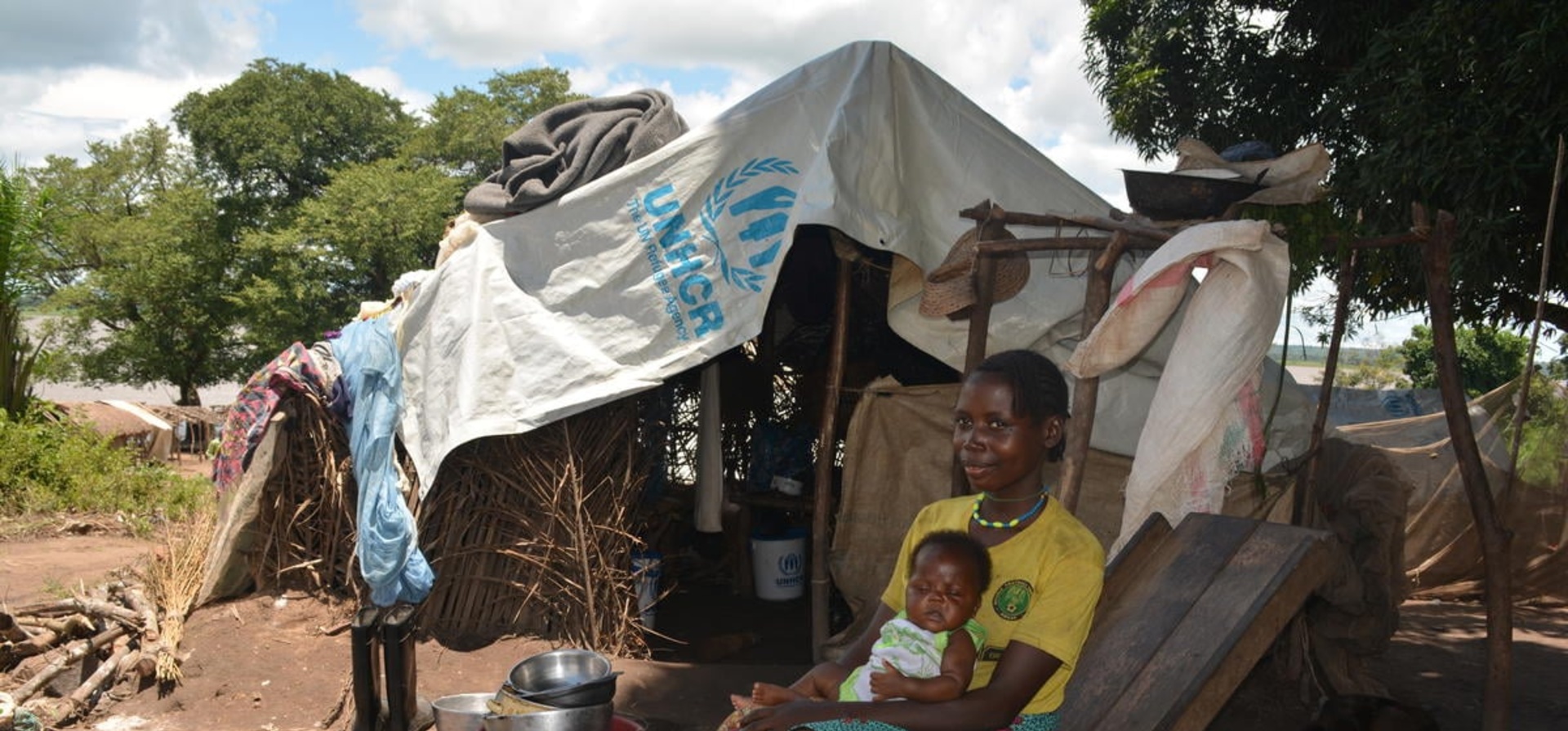 Central African Republic. Aid reaches Congolese refugees in remote village