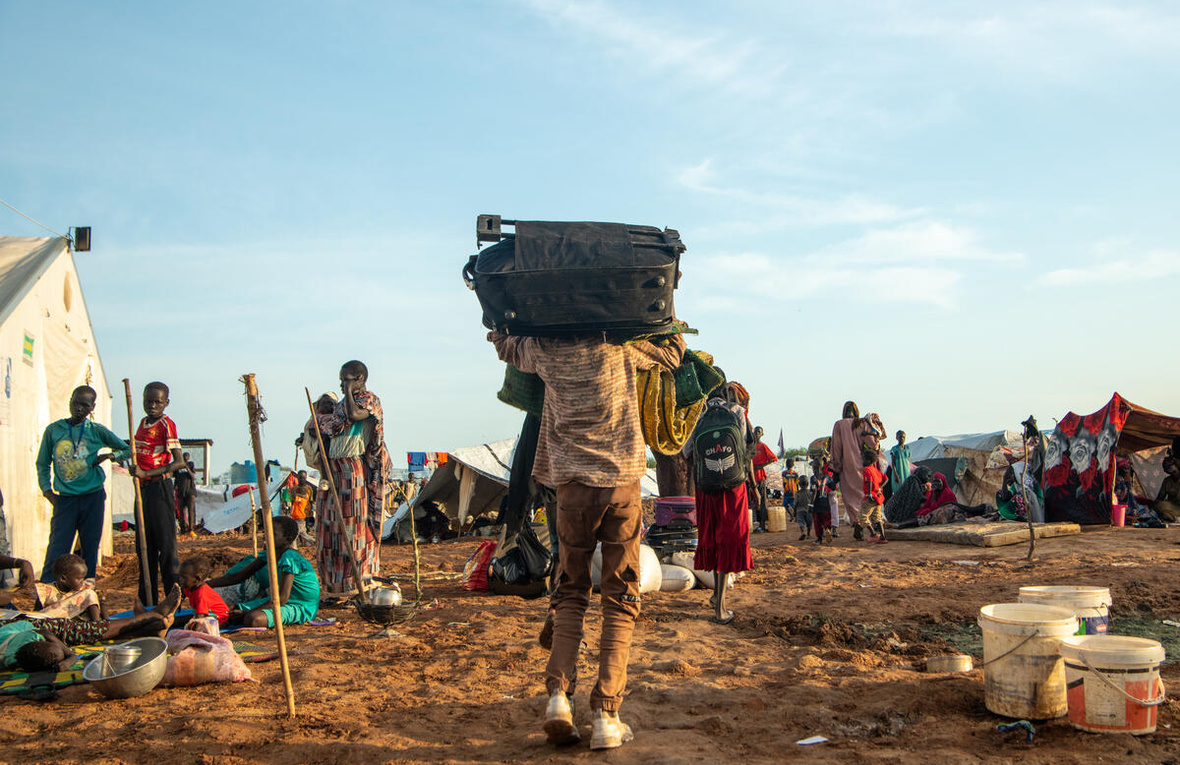 South Sudan. UN High Commissioner for refugees calls for more support for Sudan's forcibly displaced