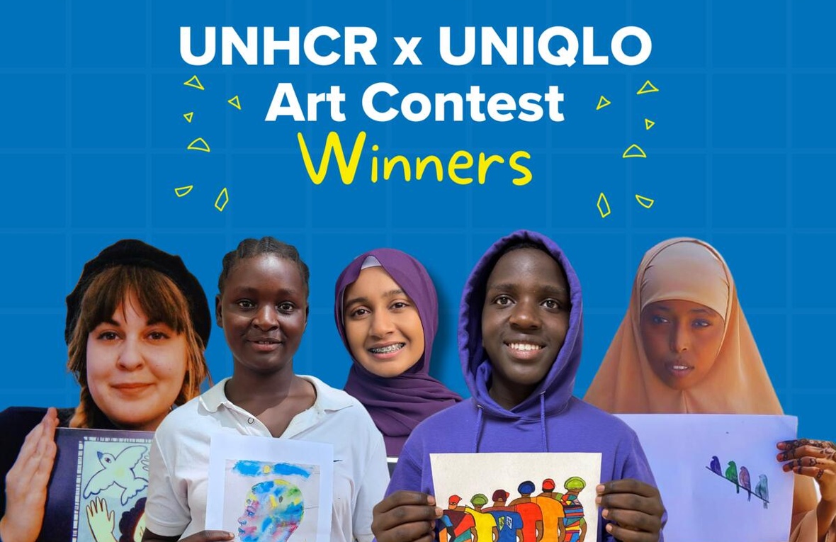Switzerland. 2023 UNHCR x UNIQLO Youth With Refugees Art Contest