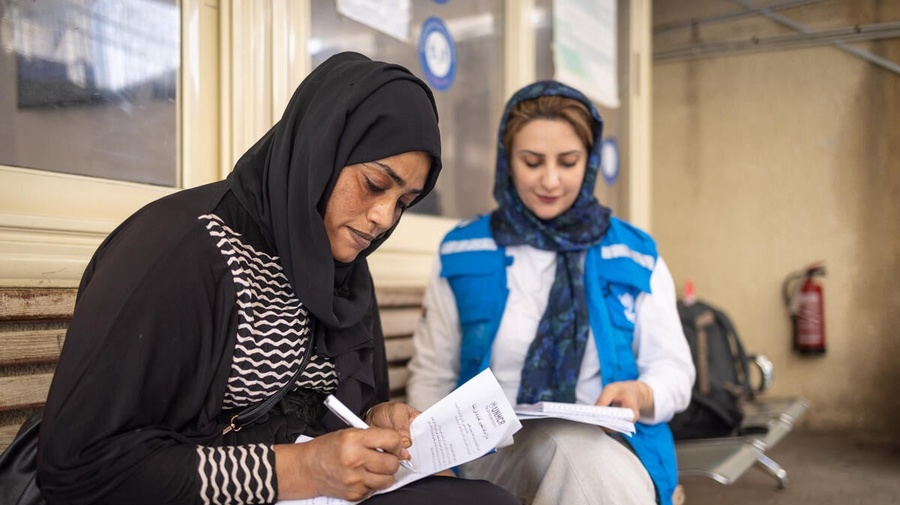 Egypt. Sudanese refugees fleeing violence flock to Egypt