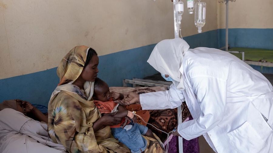 Chad. Sudanese refugees, escaping ongoing hostilities back home, seek safety in Chad’s remote and arid eastern border region, where jobs and resources are scarce.