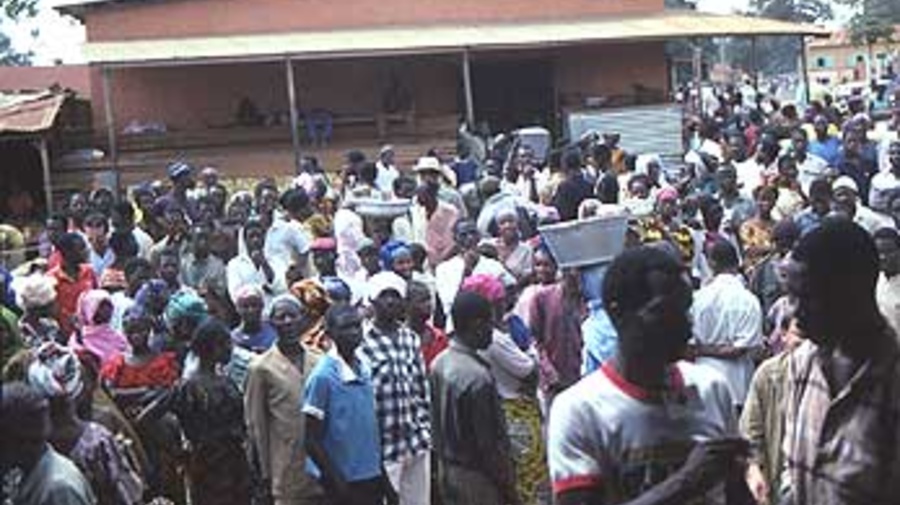Guinea, together with Côte d'Ivoire and Sierra Leone, hosts the bulk of Liberian refugees in the region.