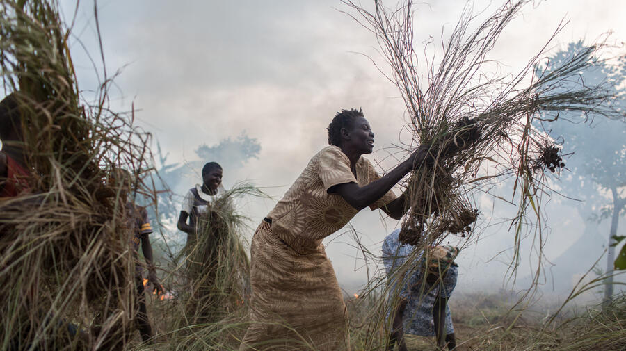 After fleeing violence in South Sudan, a new home in Uganda
